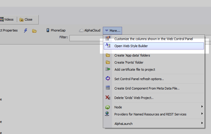 Style Builder Tweak1